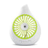 2 In 1 Multi-Functional Rechargeable Desktop Spray Fan With Humidifier